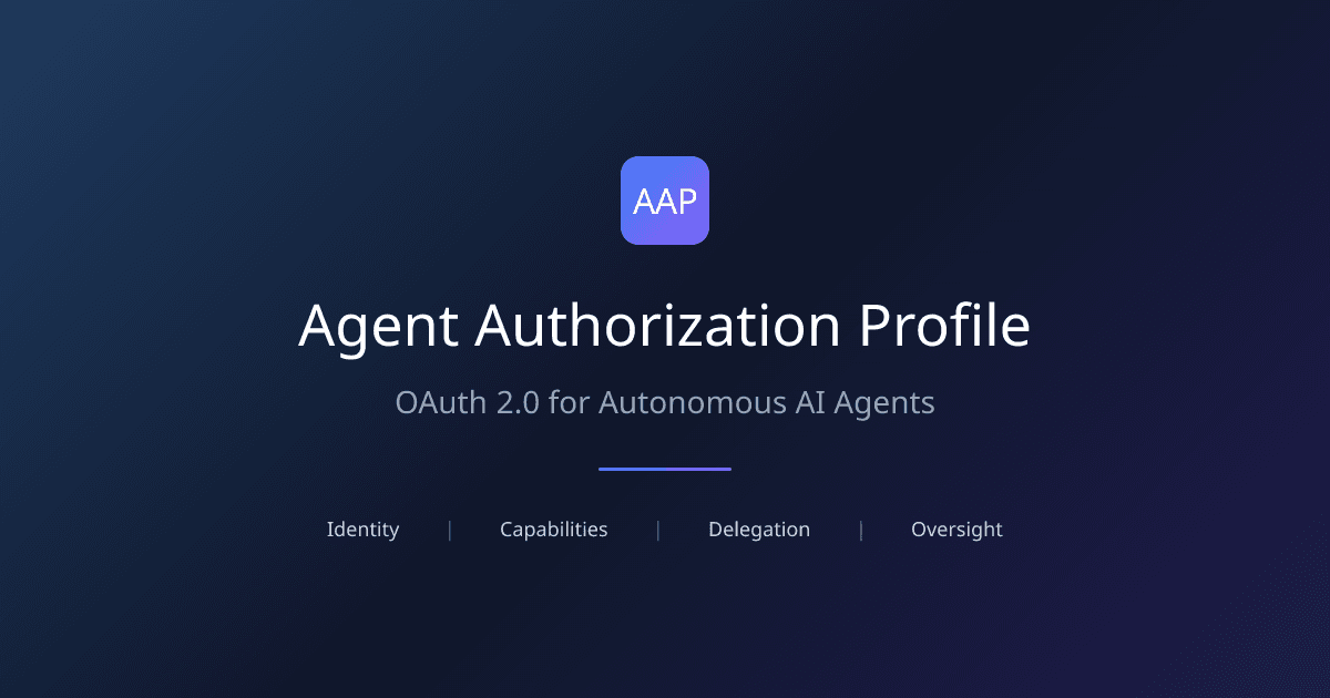 AAP: OAuth 2.0 para la era de los agentes de IA