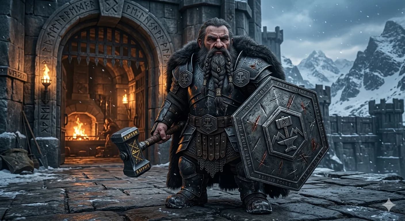Ilustración de Harbek Ironforge